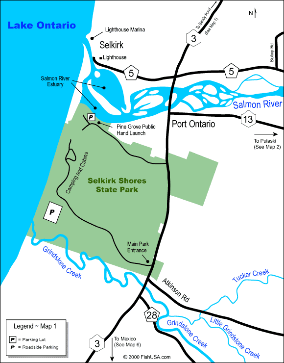Salom River Estuary Port Ontario