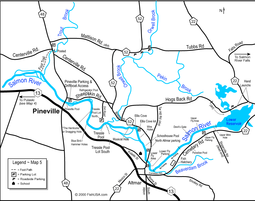 Lowe Elk Creek Map